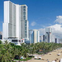 Nha Trang 2N1Đ Vinpearl Beachfront Nha Trang 5  Buffet Sáng, Hồ Bơi dành cho 02 người - Studio Hướng Biển - Ăn Sáng  Vui chơi VinWonder