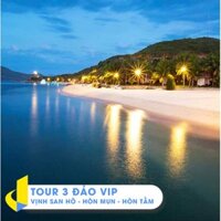 NHA TRANG [E-Voucher] - Tour 3 Đảo Vip " Bãi Tranh – Làng Chài - Hòn Tằm - Tắm bùn 1 ngày CANO