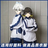 Nhà tù màu xanh cos Quần áo Blue Lock BlueLock Royal Shadow Ling Wang Jie Shiyi Bee Happy Back 8.27