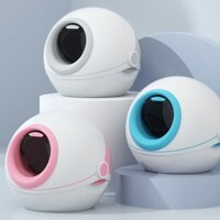 Nhà vệ sinh cao cấp hình tàu du hành vũ trụ cho mèo(Kèm xẻng) (55x53x46)