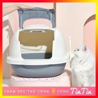 Nhà Vệ Sinh Cho Mèo - Hàng Đẹp kèm xẻng xúc cát #Tintin Pet Store