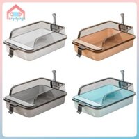 Nhà vệ sinh cho mèo Mở Top Phụ kiện thú cưng mặt cao Hộp cát mèo Kitty Litter Pan