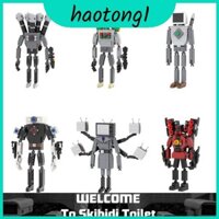 Nhà vệ sinh Skibidi Moc Vs. Loa Khối xây dựng Tv Giáo dục Abs Gạch mảnh) Nhựa