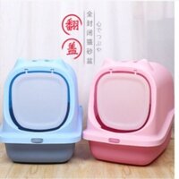 Nhà vệ sinh tai mèo cho mèo kèm xẻng xúc cát