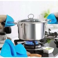 Nhắc Nồi Silicon Chống Nóng Cách Nhiệt (2 miếng)