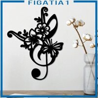 Nhạc Note Trang Trí Nghệ Thuật Treo Tường Bướm Điêu Khắc Tường Phòng Ngủ Hoa Trang Trí Tường