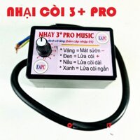 Nhại còi 3+ pro music gắn còi hơi còi điện ô tô, tàu thuyền.