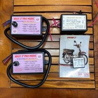 Nhại còi 3 pro, nhạy còi 3 bài, 8 bài, 10 bài, 12 bài, REMOTE điều khiển âm, còi điện, điện AUTO DC 12V, 24V