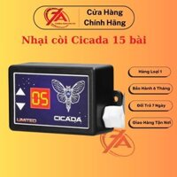 Nhại còi Cicada 15 bài đánh nhạc vô lăng đá còi ô tô, xe máy, còi hơi còi điện dùng chung 12V và 24V