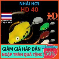NHÁI HƠI HD40 THÁI LAN - MÒI GIẢ CÂU LURE CÁ LÓC (4CM/8GR)  Đồ Câu Giá rẻ
