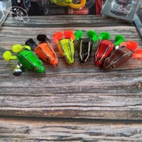 Nhái hơi Minlure Mi3 Nổi có độ chân câu lure cá lóc bông câu lure cá chuối câu lure cá sộp