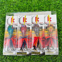 Nhái Nhảy Thailand 9,5g  BKK , Nhái Nhảy Đầu Rắn Cobra Handmade câu kure cá lóc , chuối , sộp , lóc bông.....