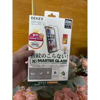 (Nhám Chống Dấu Vân Tay) Miếng Dán Cường Lực Dekey - 3D Master Glass - Anti Glare Chính Hãng