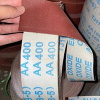 Nhám cuộn vải mềm bảng rộng 50mm dài 45m - nhám cuộn 45m dài bảng rộng 0,5cm - nhám chuyên mài gỗ