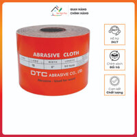 Nhám vải cuộn con ó HAWK vải mềm khổ cuộn10cm X 45m. Xử lí bề mặt tường, gỗ, sơn, mài