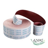 Nhám Vải JB5 Bản Rộng 10cm , Mềm Nhiều Độ Hạt Cát 100 - 120 Giá 1 Cuộn ( 10cm x 45m )