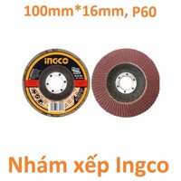 Nhám xếp 100x16mm (P60) INGCO FD1002