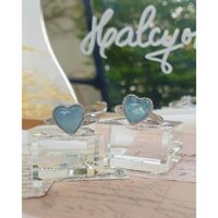 Nhẫn Aquamarine xanh - trang sức - đá năng lượng chữa lành - thanh tẩy