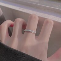 Nhẫn Bạc 925 Galaxy Nữ Thiết Kế Niche Mở Đồng Bằng Nhẫn Nhẫn Bán Chạy Nhẫn ins Cao Cấp Độc Đáo