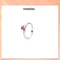 Nhẫn Bạc 925 Pandora Màu Hồng Tình Yêu "You & Me"