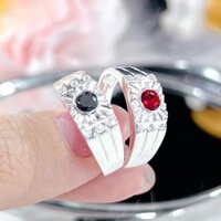 Nhẫn Bạc Bé Trai, Nhẫn Hột Màu (Bạc 925)