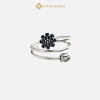 Nhẫn Bạc Hoa Sen Cuộn - Bạc Thái S925 VIỄN CHÍ BẢO