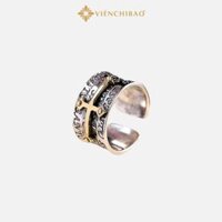Nhẫn Bạc Nam Kinh Thánh Thập Giá - Viễn Chí Bảo