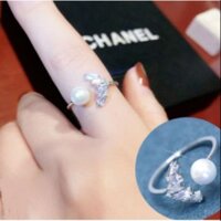 NHẪN BẠC ngón trỏ dễ thương