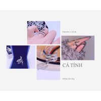 Nhẫn Bạc Nữ | Bạc 925 Ý | Nhẫn Hình Rắn Cá Tính, Tạo Phong Cách Riêng Nổi Bật Dành Cho Nữ - Mẫu Hot - Độc - Lạ TĐJ 2020