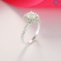 Nhẫn bạc nữ cầu hôn đính đá cao cấp NN0192 Trang Sức TNJ