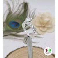 Nhẫn Bạc nữ đính đá