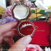 Nhẫn bạc nữ DUYSON SILVER, Nhẫn bạc 925  hồ điệp BUTTERFLIES dễ thương đáng yêu [NKX22]