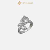 Nhẫn Bạc Nữ Hoa Sen Bạc S925 Viễn Chí Bảo