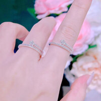 Nhẫn bạc nữ s950 ngôi sao may mắn TRÉSOR