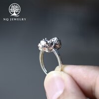 Nhẫn bạc nữ tỳ hưu bạc ni16 - NQ Jelwery