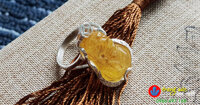 Nhẫn bạc nữ tỳ hưu đá phong thuỷ