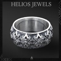 Nhẫn Bạc S925 Lotus Loop Helios Silver Original