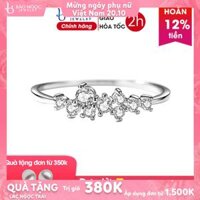 Nhẫn Bạc S925 Xi Vàng 14k Cao Cấp Nhẫn Bạc Nữ Lấp Lánh Đá Zincorn - N2650 - Bảo Ngọc Jewelry