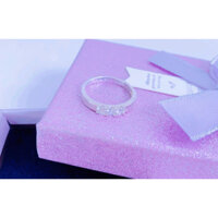 Nhẫn Bạc tiểu thư đính đá siêu dễ thương duyên dáng thanh lịch Nàng Tiên Bạc Fairy Jewelry