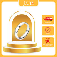 Nhẫn bạc trơn Julitasilver