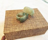 Nhẫn bản mặt ngọc phỉ thúy FS6323