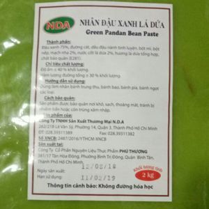 Nhân bánh trung thu đậu xanh lá dứa Phú Thương 2Kg