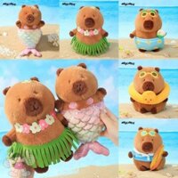 Nhẫn Bơi Chính Hãng Capybara Búp Bê Nàng Tiên Cá Dưa Hấu Cá Heo Quần Áo Mùa Hè Sang Trọng Đồ Chơi Quà Tặng Sinh Nhật