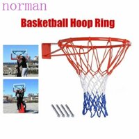 Nhẫn Bóng Rổ NORMAN Kích Thước Đầy Đủ Treo Tường Ngoài Trời Lưới Bóng Rổ Bé Trai Tặng 18 "/ 45cm Vành Bóng Rổ