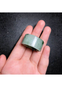 NHẪN CÀN LONG CẨM THẠCH THIÊN NHIÊN - size 18mm