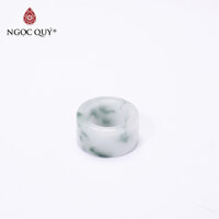 Nhẫn càng long cẩm thạch phỉ thúy mệnh hỏa, mộc - Ngọc Quý Gemstones - Đường kính 18mm - Bản cao 13mm