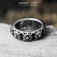 NHẪN CHROME HEART THÉP TITAN 10