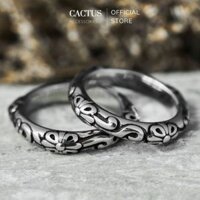 NHẪN CHROME HEART THÉP TITAN 24