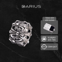 Nhẫn Chrome Hearts N007 Stainless Steel 316L không han gỉ nam tính, bụi bặm DARIUS