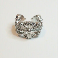 NHẪN CHROMEHEART ĐÍNH ĐÁ HÌNH TRÁI TIM [N01]